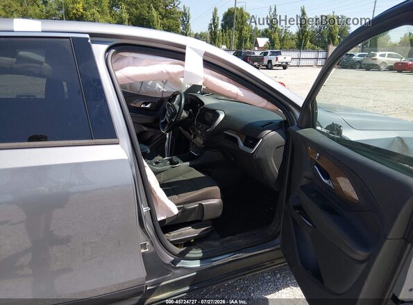 3GKALMEV1LL340986 2020 GMC TERRAIN Gray Front interior view