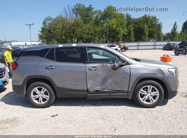 3GKALMEV1LL340986 2020 GMC TERRAIN Gray 360 interior view