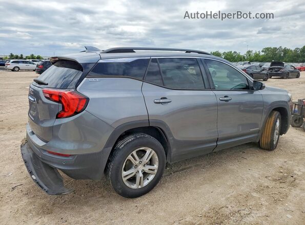 3GKALMEV2JL186589 2018 GMC TERRAIN Серый Задняя правая четверть