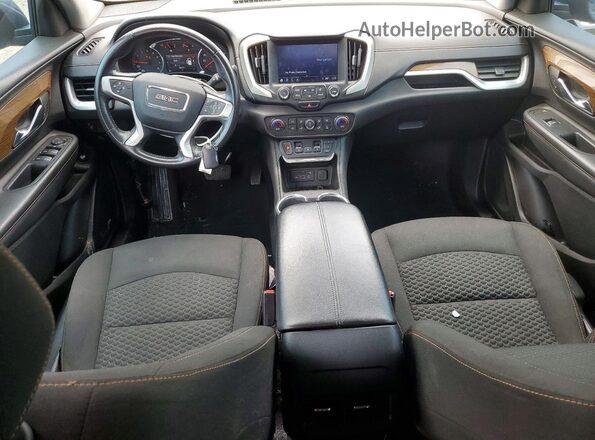 3GKALMEV2JL186589 2018 GMC TERRAIN Серый Вид панели приборов