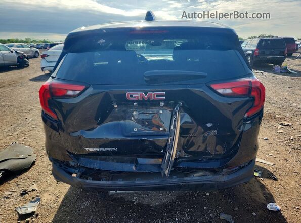 3GKALMEV2JL244815 2018 GMC TERRAIN Черный Вид сзади