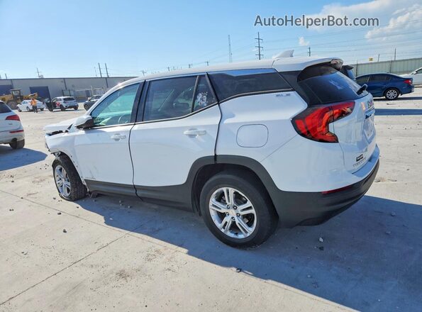 3GKALMEV2JL256382 2018 GMC TERRAIN White Задня ліва чверть