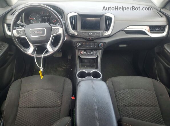 3GKALMEV2JL261162 2018 GMC TERRAIN Silver Вид панелі приладів