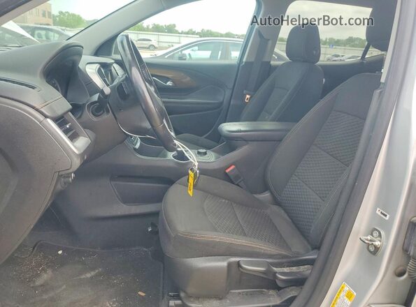 3GKALMEV2JL261162 2018 GMC TERRAIN Silver Вид салону спереду