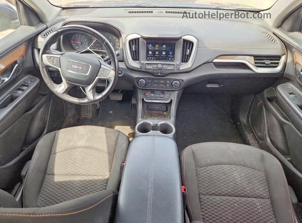 3GKALMEV2JL314958 2018 GMC TERRAIN Blue Առջևի վահանակի տեսք
