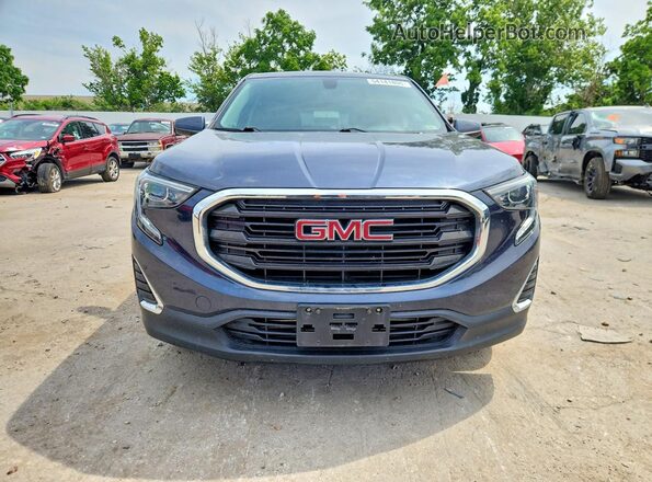 3GKALMEV2JL314958 2018 GMC TERRAIN Blue Դիմացի տեսք