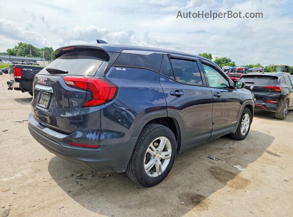 3GKALMEV2JL314958 2018 GMC TERRAIN Blue Հետևի աջ