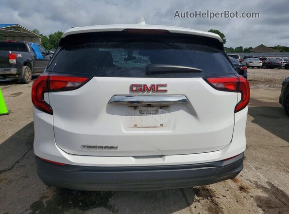 3GKALMEV2JL409133 2018 GMC TERRAIN White Հետևի տեսք