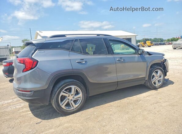 3GKALMEV2JL414283 2018 GMC TERRAIN Gray Tył prawy