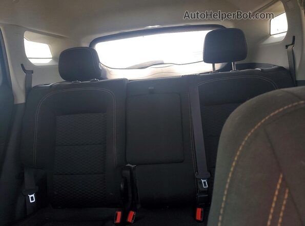 3GKALMEV2JL414283 2018 GMC TERRAIN Gray Widok tylnych siedzeń