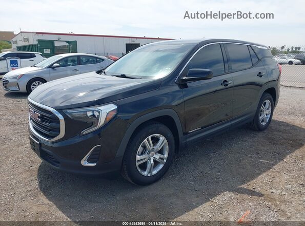 3GKALMEV2KL115202 2019 GMC TERRAIN Black წინა ხედი