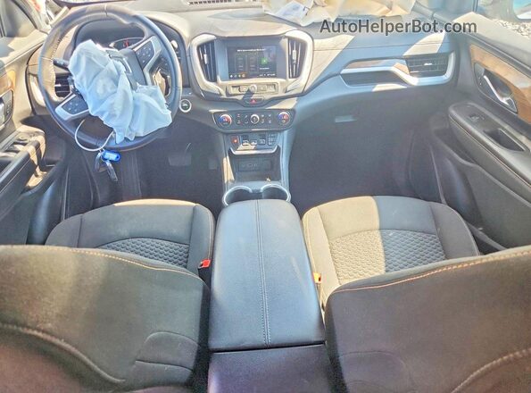 3GKALMEV2KL172905 2019 GMC TERRAIN Silver Dashboard view