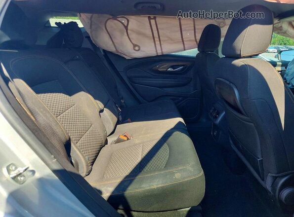 3GKALMEV2KL172905 2019 GMC TERRAIN Silver Rear seats view