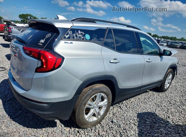 3GKALMEV2KL172905 2019 GMC TERRAIN Silver Rear right