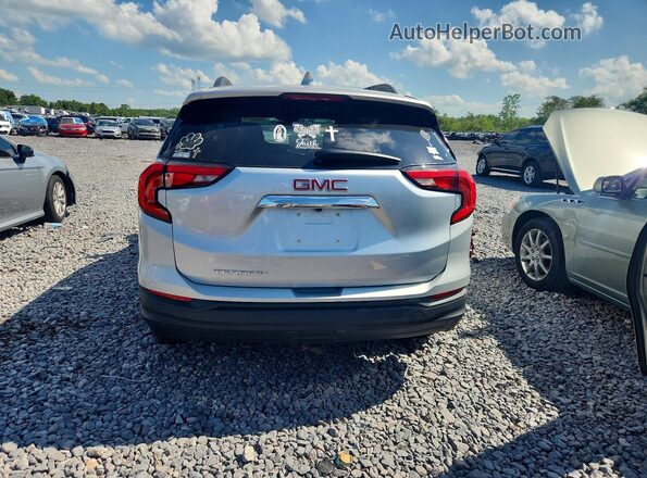 3GKALMEV2KL172905 2019 GMC TERRAIN Silver Rear view