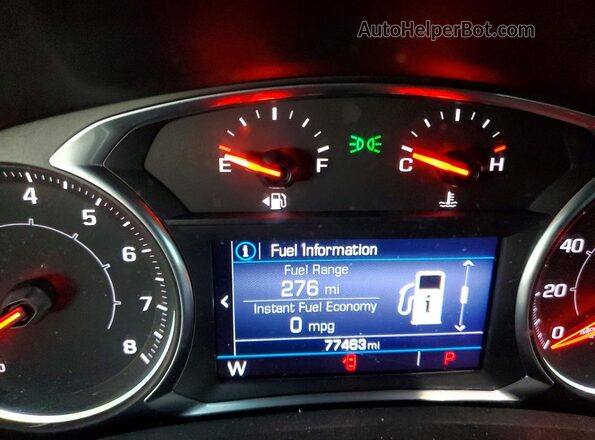 3GKALMEV2KL388477 2019 GMC TERRAIN Black Սարքավորումների վահանակի տեսք