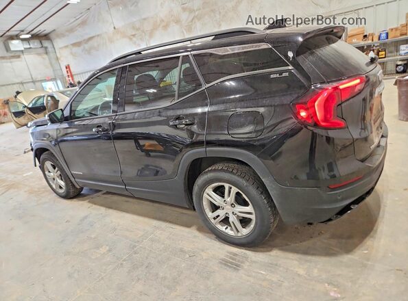 3GKALMEV2LL102077 2020 GMC TERRAIN Black Հետևի ձախ