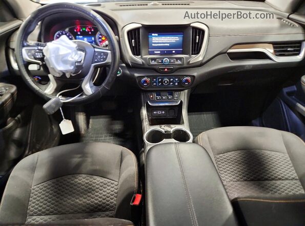 3GKALMEV2LL102077 2020 GMC TERRAIN Black Առջևի վահանակի տեսք