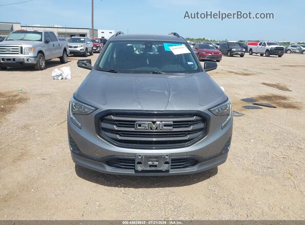 3GKALMEV2LL177779 2020 GMC TERRAIN Gray Вид щитка приладів