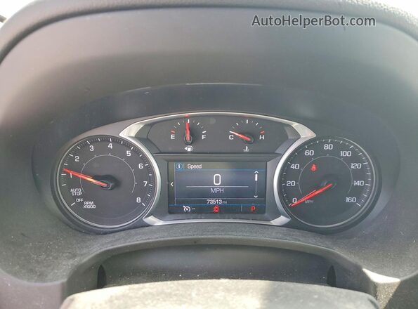 3GKALMEV2LL185297 2020 GMC TERRAIN Gray ხელსაწყოთა პანელის ხედი