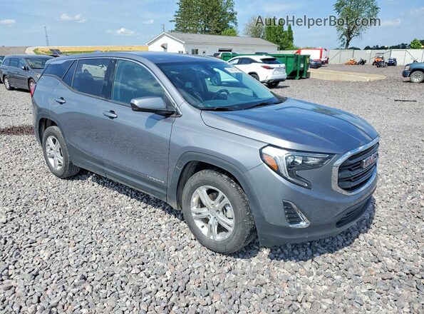 3GKALMEV2LL185297 2020 GMC TERRAIN Gray წინა მარჯვენა