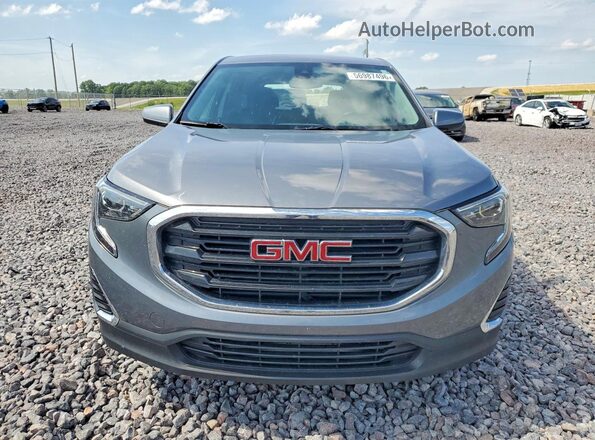 3GKALMEV2LL185297 2020 GMC TERRAIN Gray წინა ხედი