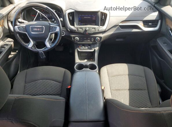3GKALMEV2LL185297 2020 GMC TERRAIN Gray წინა პანელის ხედი