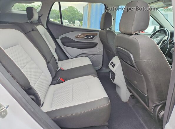 3GKALMEV2LL329186 2020 GMC TERRAIN White Вид задньої частини салону