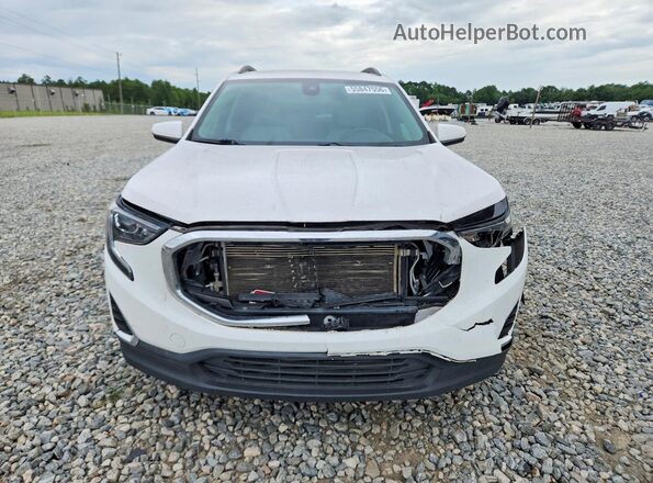 3GKALMEV2LL329186 2020 GMC TERRAIN White Вид спереду