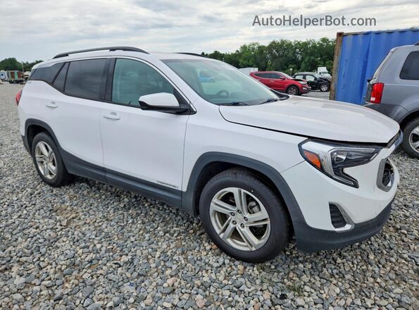 3GKALMEV2LL329186 2020 GMC TERRAIN White Передня права чверть