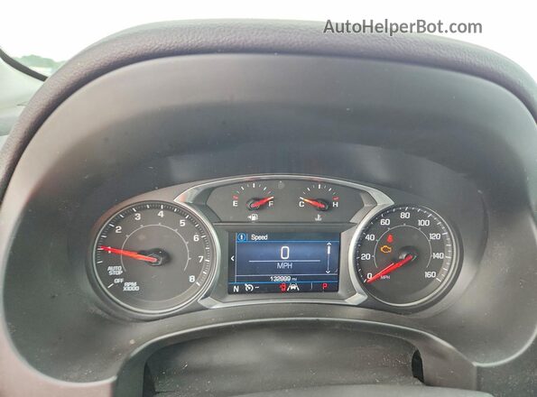 3GKALMEV2LL329186 2020 GMC TERRAIN White Вид щитка приладів