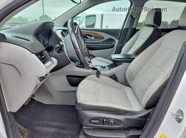3GKALMEV2LL329186 2020 GMC TERRAIN White Вид салону спереду