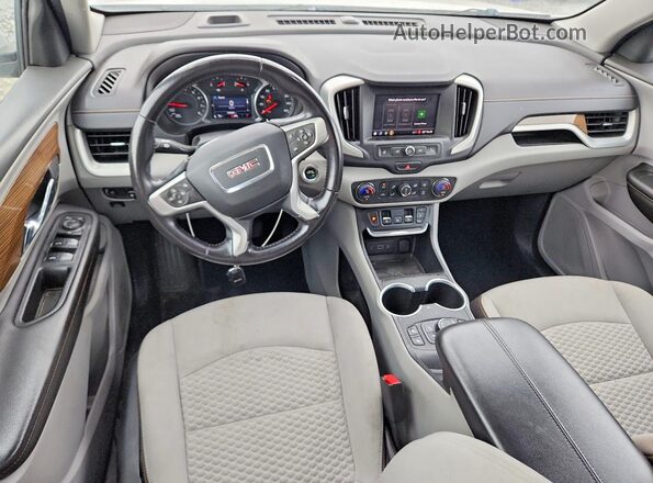 3GKALMEV2LL329186 2020 GMC TERRAIN White Вид панелі приладів
