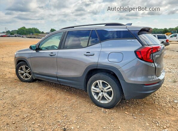 3GKALMEV2ML333045 2021 GMC TERRAIN Серебряный Задняя левая четверть
