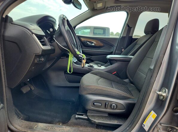 3GKALMEV2ML333045 2021 GMC TERRAIN Серебряный Вид салона спереди