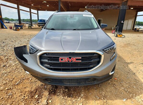 3GKALMEV2ML333045 2021 GMC TERRAIN Серебряный Вид спереди