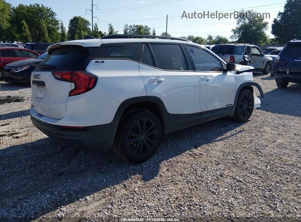 3GKALMEV2ML369981 2021 GMC TERRAIN White Задня права чверть