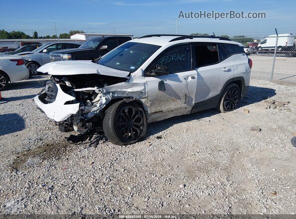 3GKALMEV2ML369981 2021 GMC TERRAIN White Передня ліва чверть