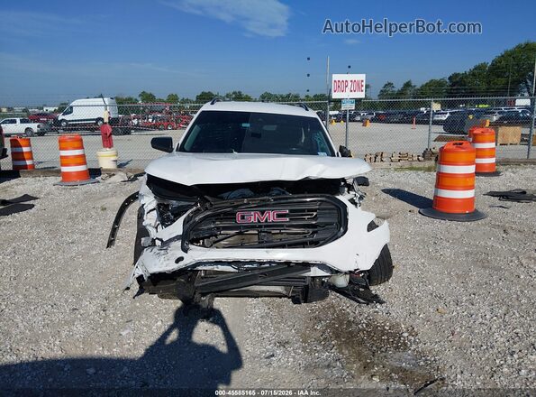 3GKALMEV2ML369981 2021 GMC TERRAIN White Вид щитка приладів