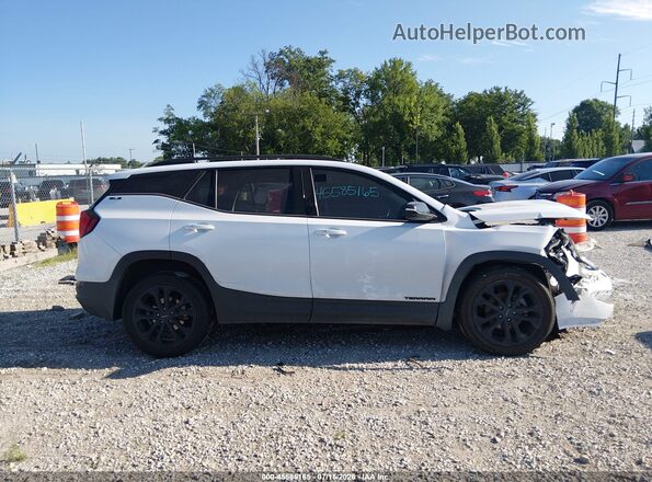 3GKALMEV2ML369981 2021 GMC TERRAIN White Вид задньої частини салону