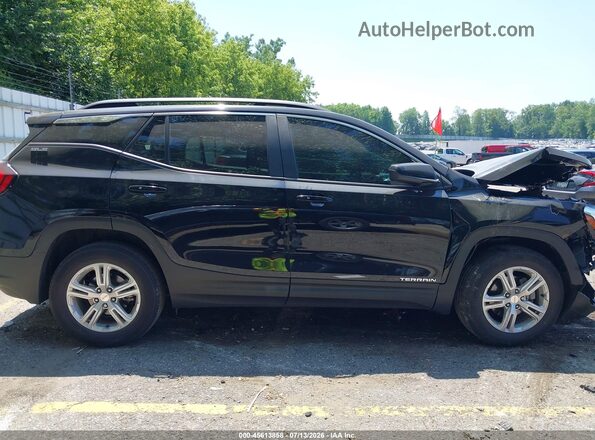 3GKALMEV2ML380916 2021 GMC TERRAIN Черный Вид задней части салона
