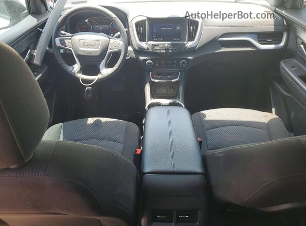 3GKALMEV2NL273267 2022 GMC TERRAIN White Вид панелі приладів