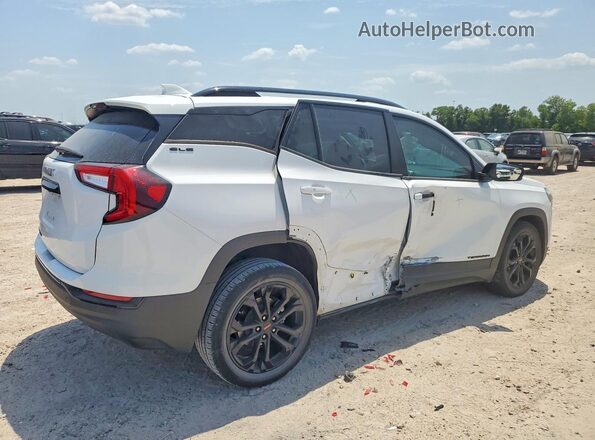 3GKALMEV2NL273267 2022 GMC TERRAIN White Задня права чверть
