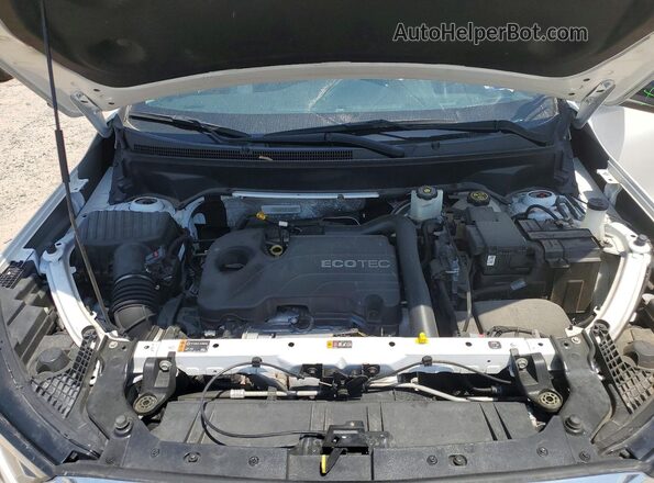 3GKALMEV2NL273267 2022 GMC TERRAIN White Вид підкапотного простору
