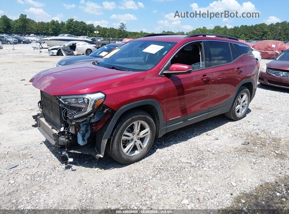 3GKALMEV3JL186133 2018 GMC TERRAIN Red Передня ліва чверть