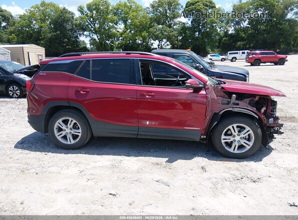 3GKALMEV3JL186133 2018 GMC TERRAIN Red Панорамний вид салону 360°