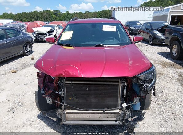 3GKALMEV3JL186133 2018 GMC TERRAIN Red Вид задньої частини салону