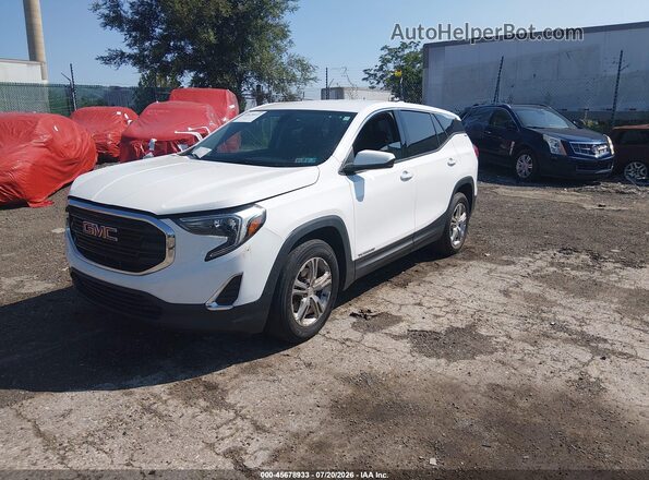3GKALMEV3JL278178 2018 GMC TERRAIN White Front left