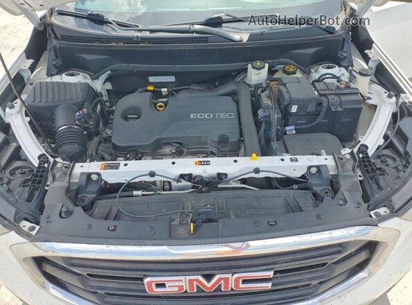3GKALMEV3JL336354 2018 GMC TERRAIN White უკანა სალონის ხედი