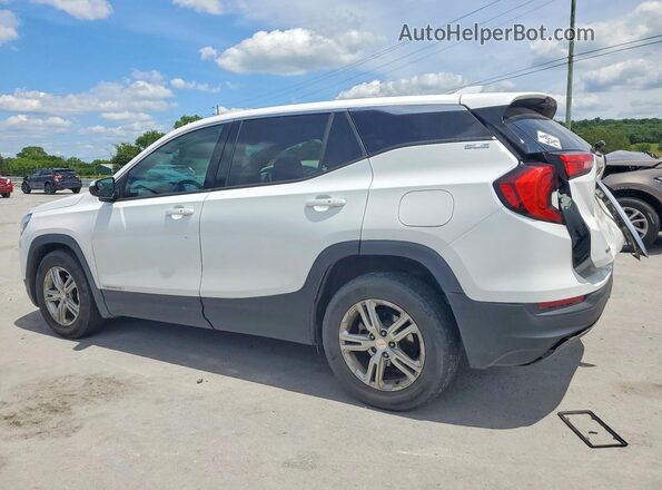 3GKALMEV3JL336354 2018 GMC TERRAIN White უკანა მარცხენა